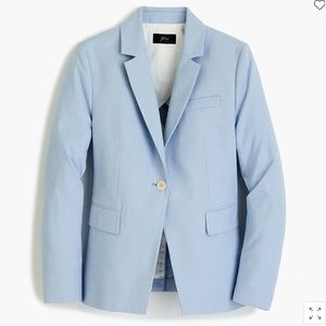 J.Crew Slim single-button blazer in Italian cotton - Size 8